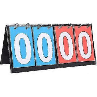 Score Keeper Portable Table Top Scoreboard Flipper Multi Sports Flip Type