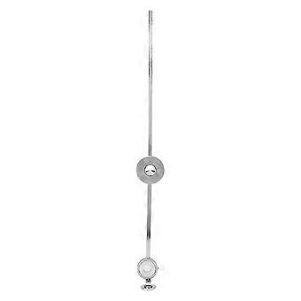 Guide de rouleau de boussole de torche en acier inoxydable Accessoires d’outil de coupe de soudage à l’oxygène avec règle d’échelle adaptée pour G01-100