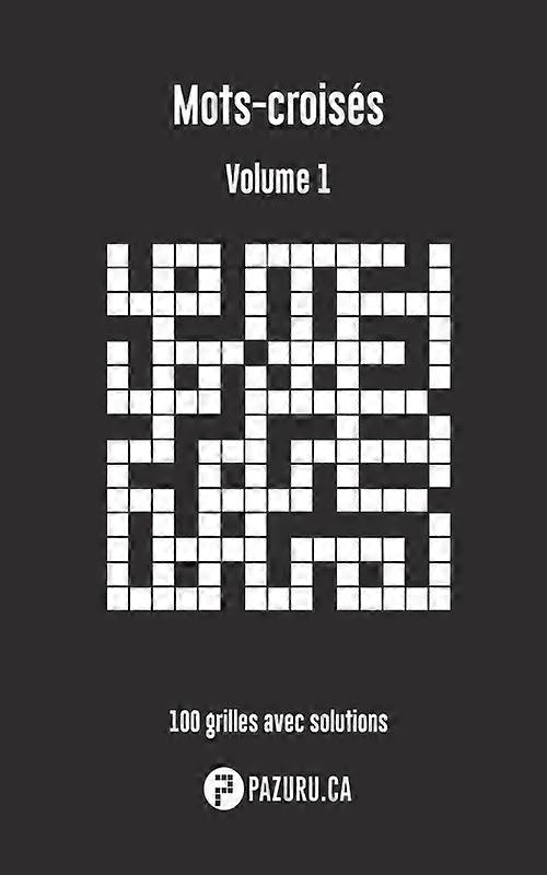 Mots-croiss Volume 1
