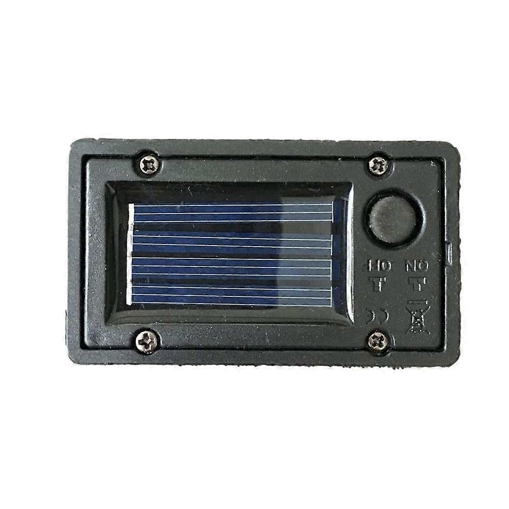 Rectangular Replacement Garden Solar LED Light Battery Box  (black)(1pcs)