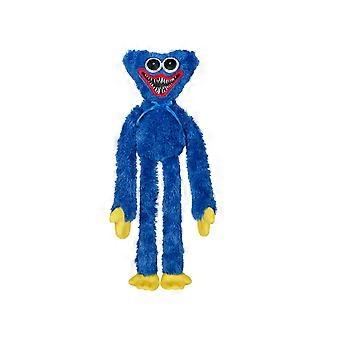80 cm Blå Huggy Wuggy Poppy Playtime Plyschleksak Spel Mjukisdocka Leksaker