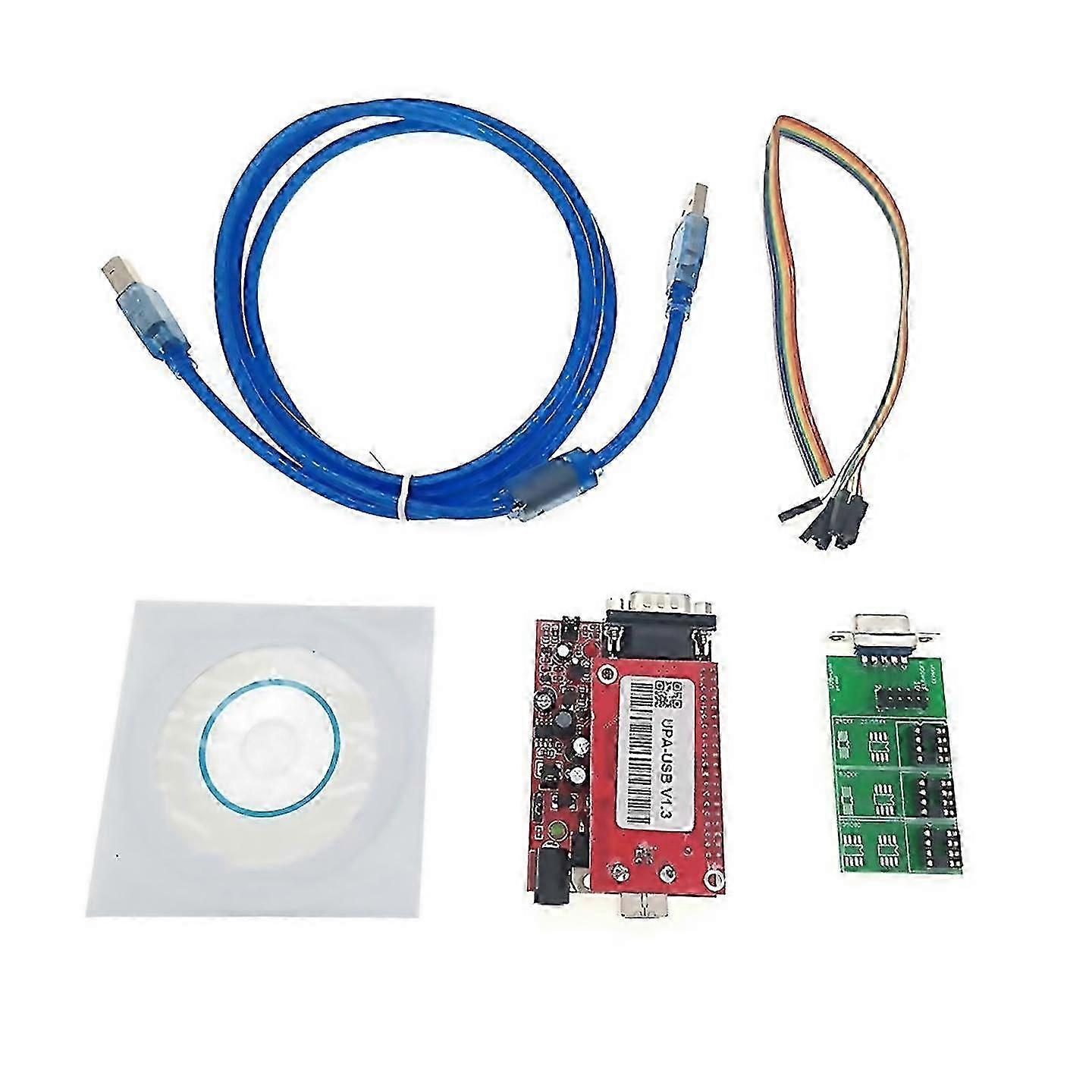 For upa usb programmer usb v13 sn 050d5a5b main unit ecu chip tuning
