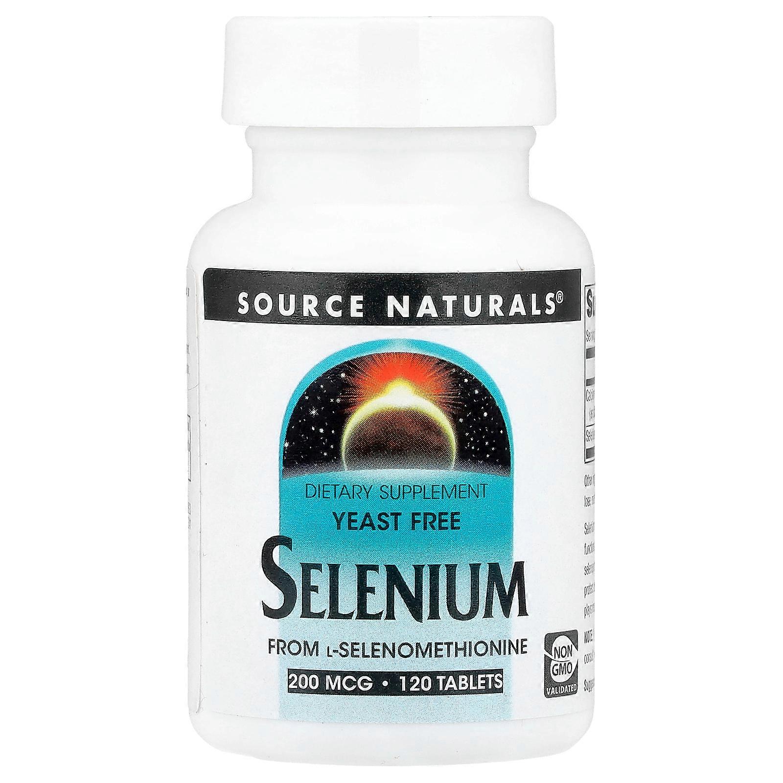 2 x Source Naturals, Selenium, 120 Tablets