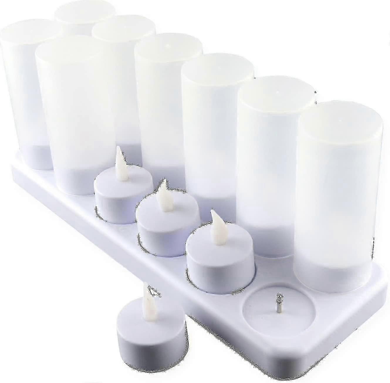 12 Pack Rechargeable LED Flameless Candle