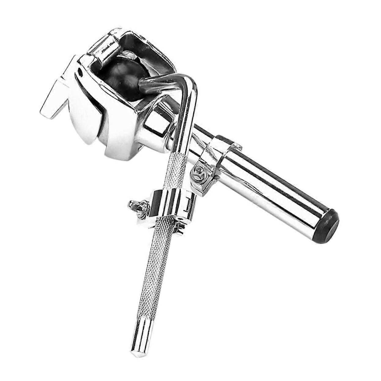 Drum Rack Mount with Adjustable Percussion Stand Bracket, Secure Clamp for Drum Set Instruments