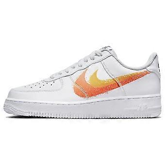 Nike Air Force 1 Low '07 - Juoksumaalaus Swoosh Valkoinen Turvaoranssi FJ4228-100