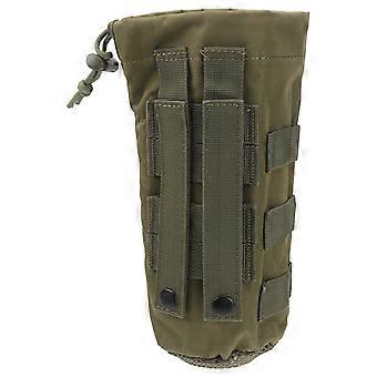 Portable Bottle Pouch Waterproof Bag for Outdoor Adventure 3Pcs Green