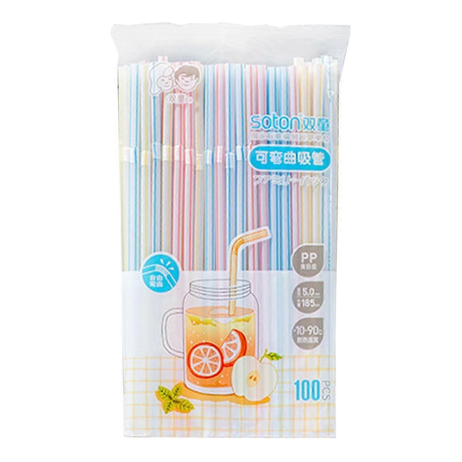 FDA-Approved Flexible Party Straws
