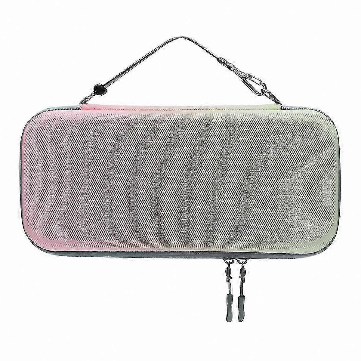 Portable Hard Shell Case for Console and Accessories with Carrying Handle