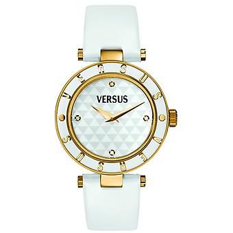 Versus logo watch for Quartz Analog Woman with Cowhide Bracelet SP8030013