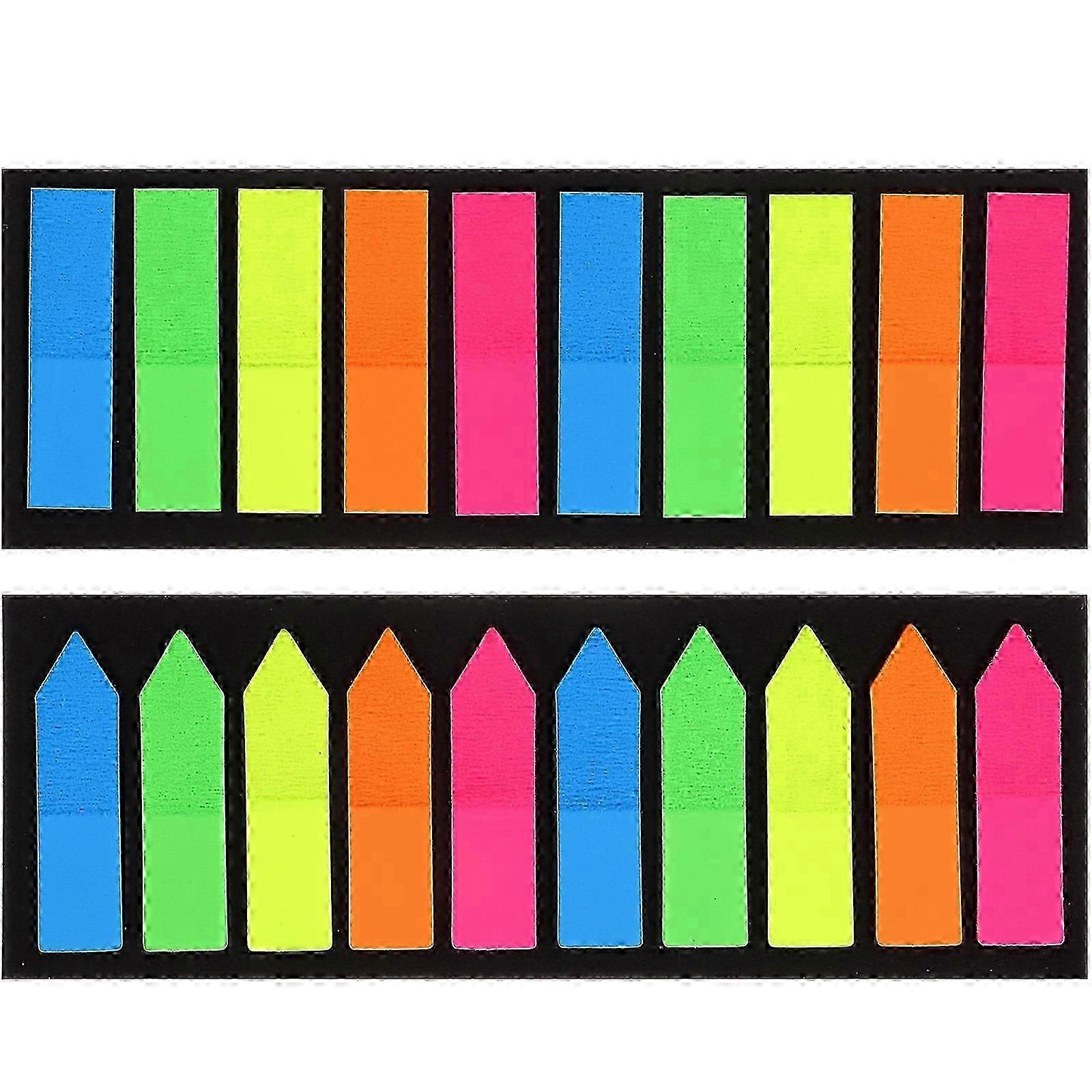 Removable Sticky Page Markers Assorted Colours