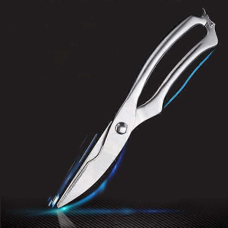 Kitchen Chicken Bone Scissors Multi-function Sharp Stainless Steel Back Locks Fish Shears Tools for Meat Vegetable Barbecue Tool