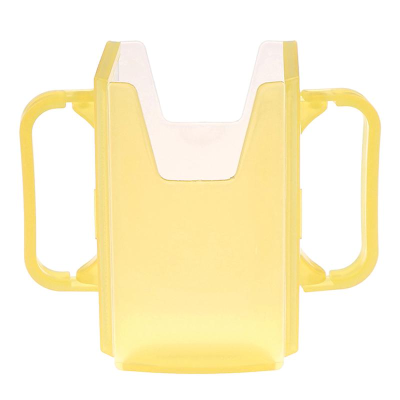 Porta latte per tazza di bottiglia Supporto per latte di sicurezza regolabile Scatola di succo per bambini in plastica Per bambini che beve