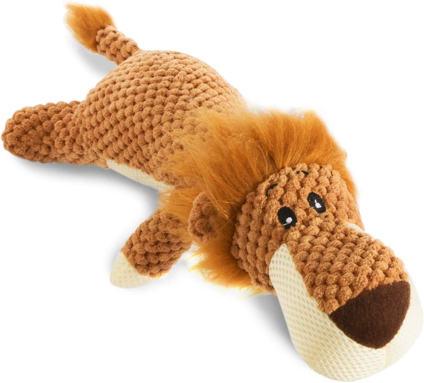 Dog Toys, Squeaky Puppy Toy, Interactive Stuffed Lion Plush Toy and Durable Rope Chew Toys Pack for Small,Medium Dogs