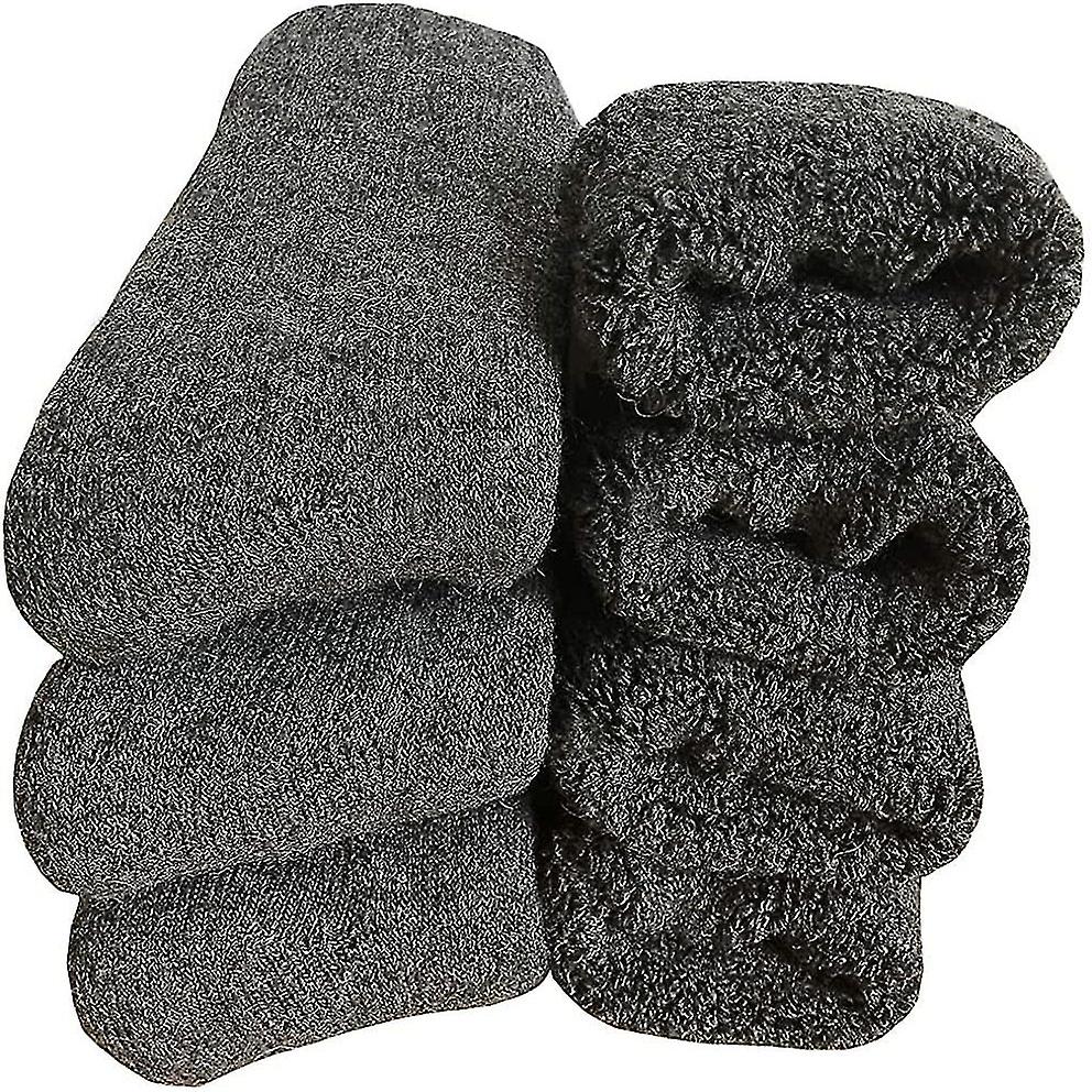 Women's Extra Thick Wool Socks, Soft Warm Cozy Crew Winter Socks