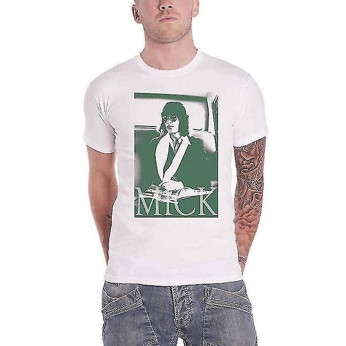The Rolling Stones Unisex Adult Mick Version 1 T-Shirt | Fruugo US