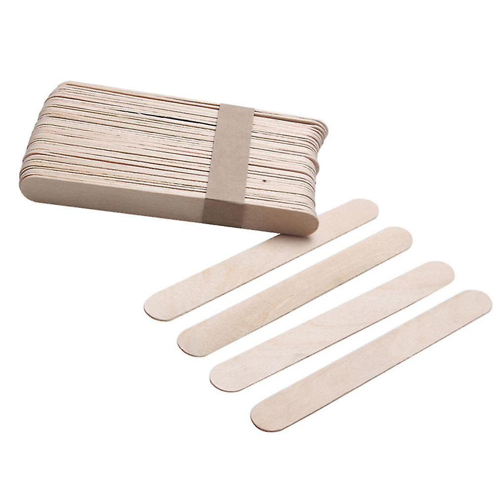 50pcs wegwerp tong depressor waxen spatels applicator ontharing sticks