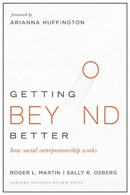 Getting Beyond Better by Roger L. Martin Paperback Book
