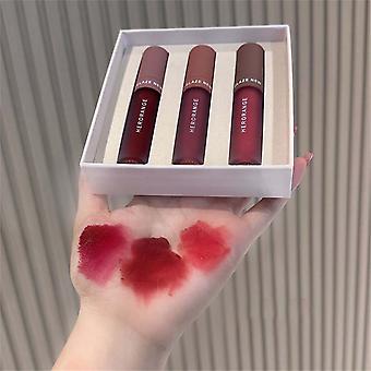Non-sticky Matte Velvet Lip Gloss Moisturizing Velvet Lip Tint Lip Stain For Valentine Christmas Gift