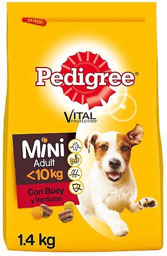 Pedigree Futter für erwachsene Hunde Mini Flavor Beef and Vegetables