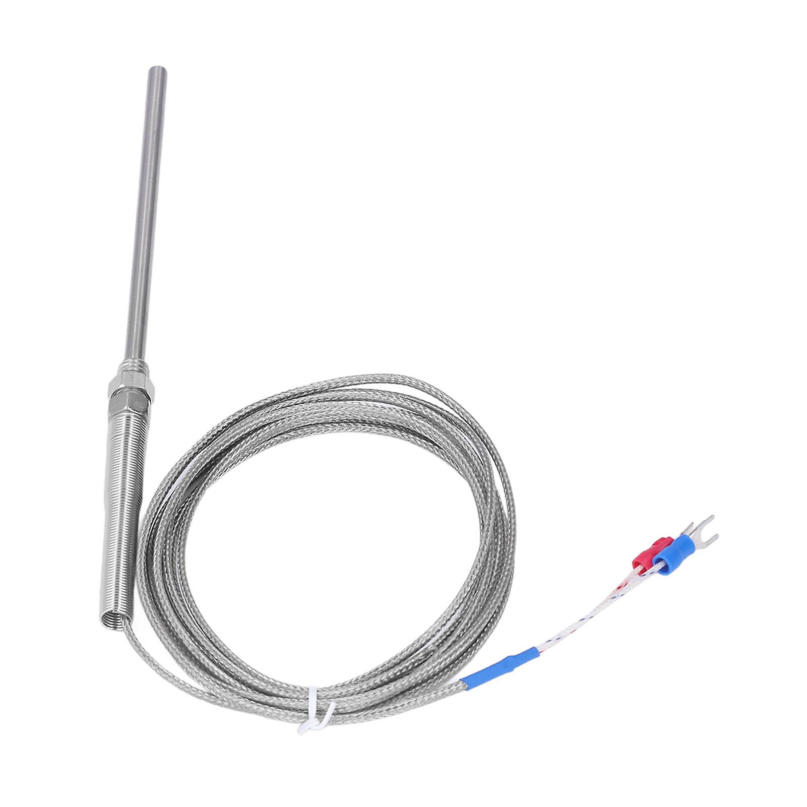 BERM Thermocouple K Type Temperature Sensor 100mm Probe 0?400℃ Accessory for Measurement