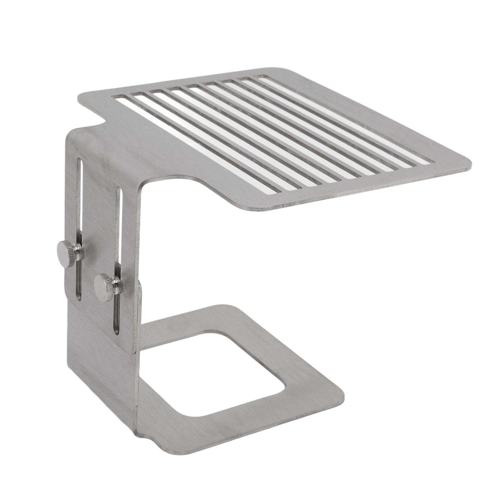 Coffee Machine Scale Rack Stainless Steel Height Adjustable Strong Weighing Rack Silver 