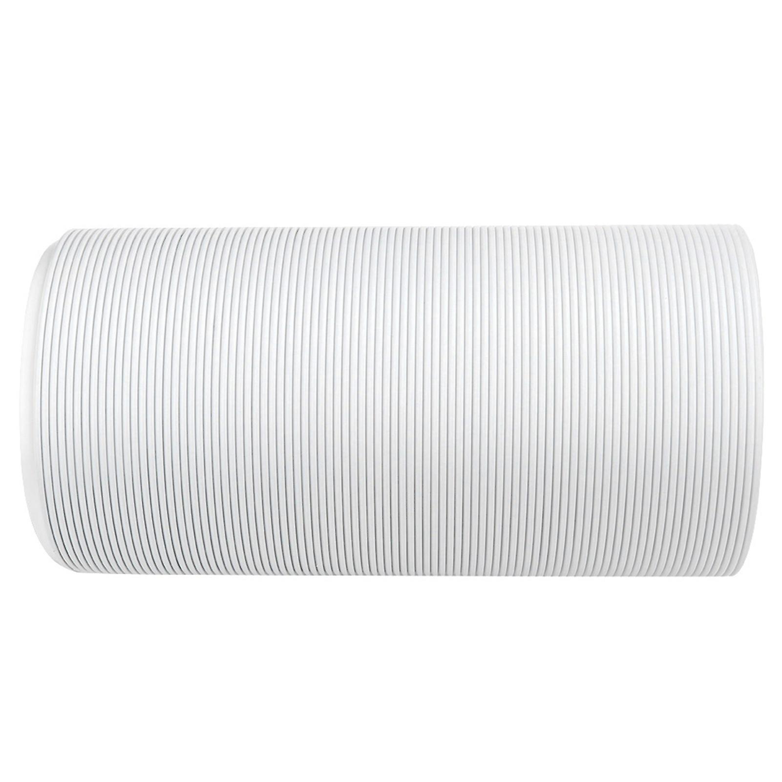 2m PP Air Conditioning Exhaust Hose, Expandable Heat Exhaust Pipe, Clockwise Thread, Thickened Steel Corrugated Pipe