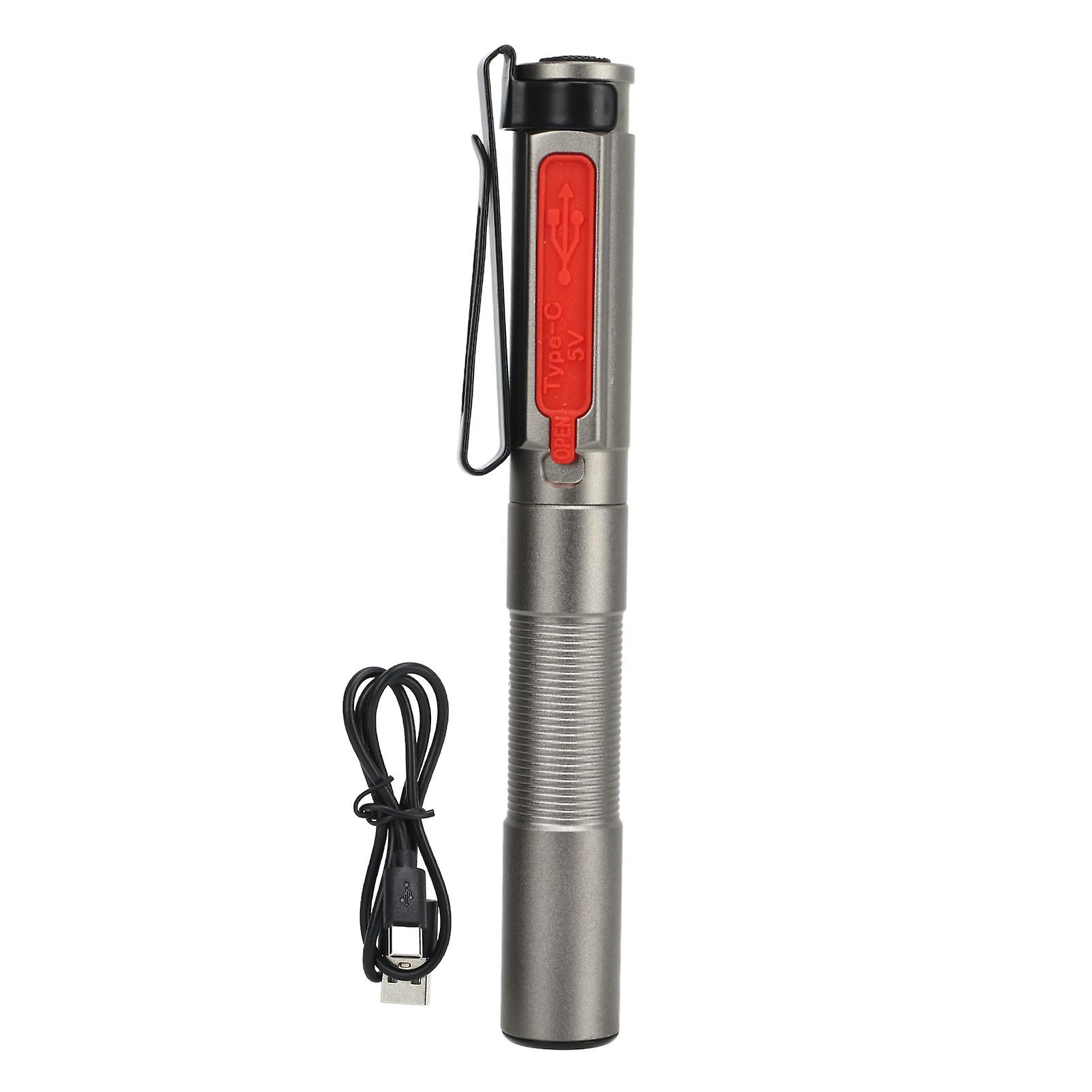 Waterproof LED Flashlight, USB Rechargeable, Mini Portable Torch for Tight Space Inspection, Medical Use