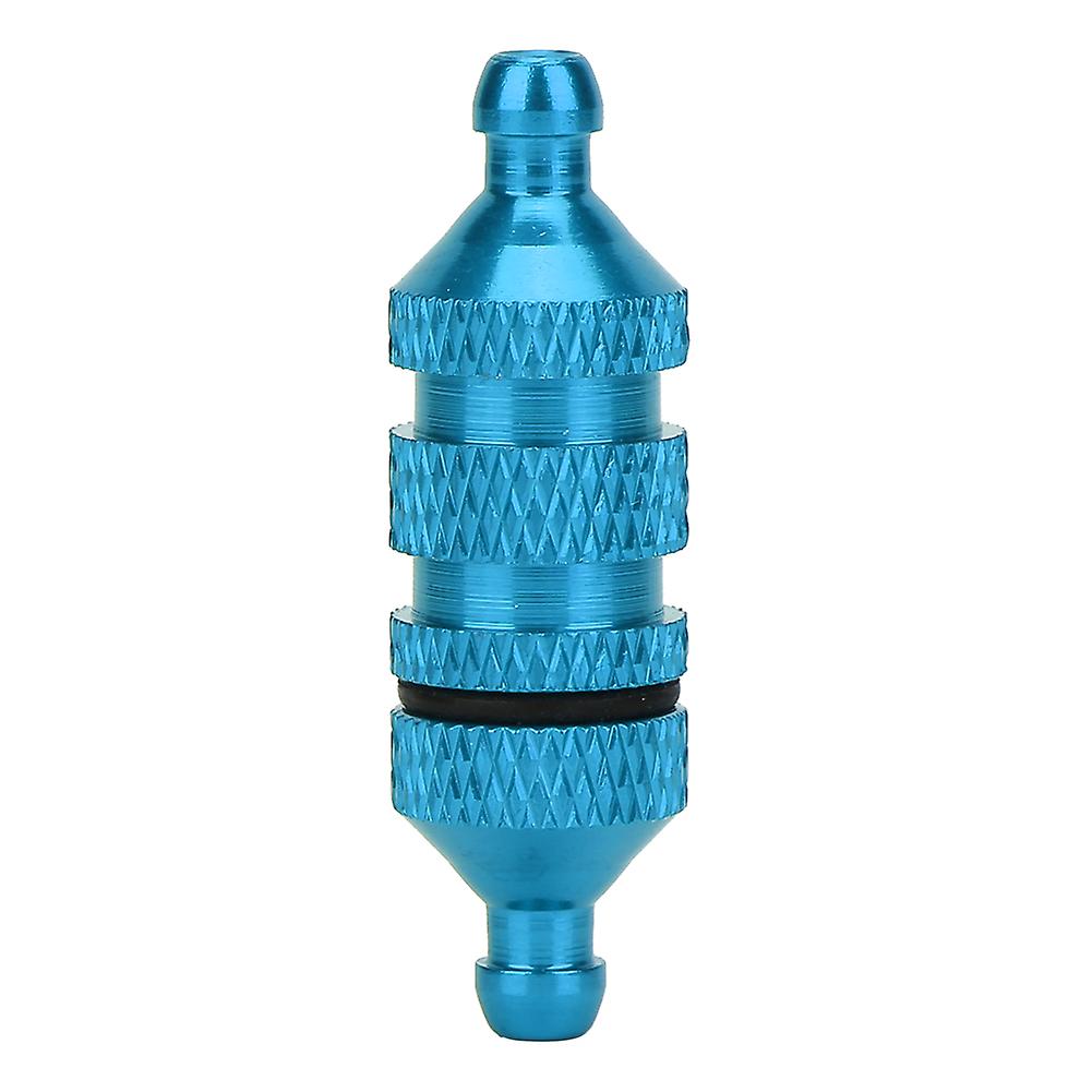 Oil Fuel Filter for 1:8/1:10 RC Model Car Aluminum Alloy Blue