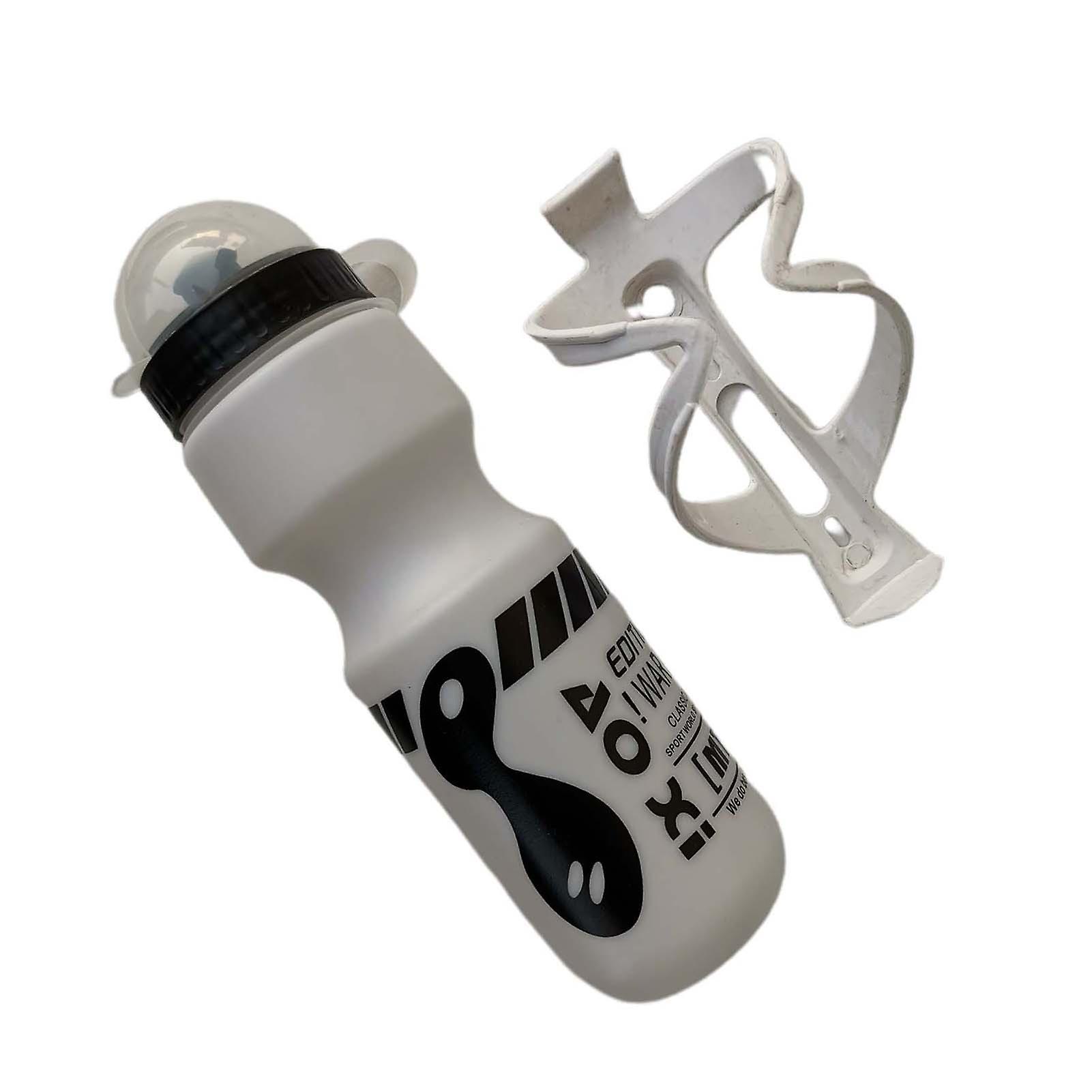 1 Set 750ml Bicycle Bottle Set Sturdy Dustproof Plastic Anti-slid Handle Bicycle Bottle for Men