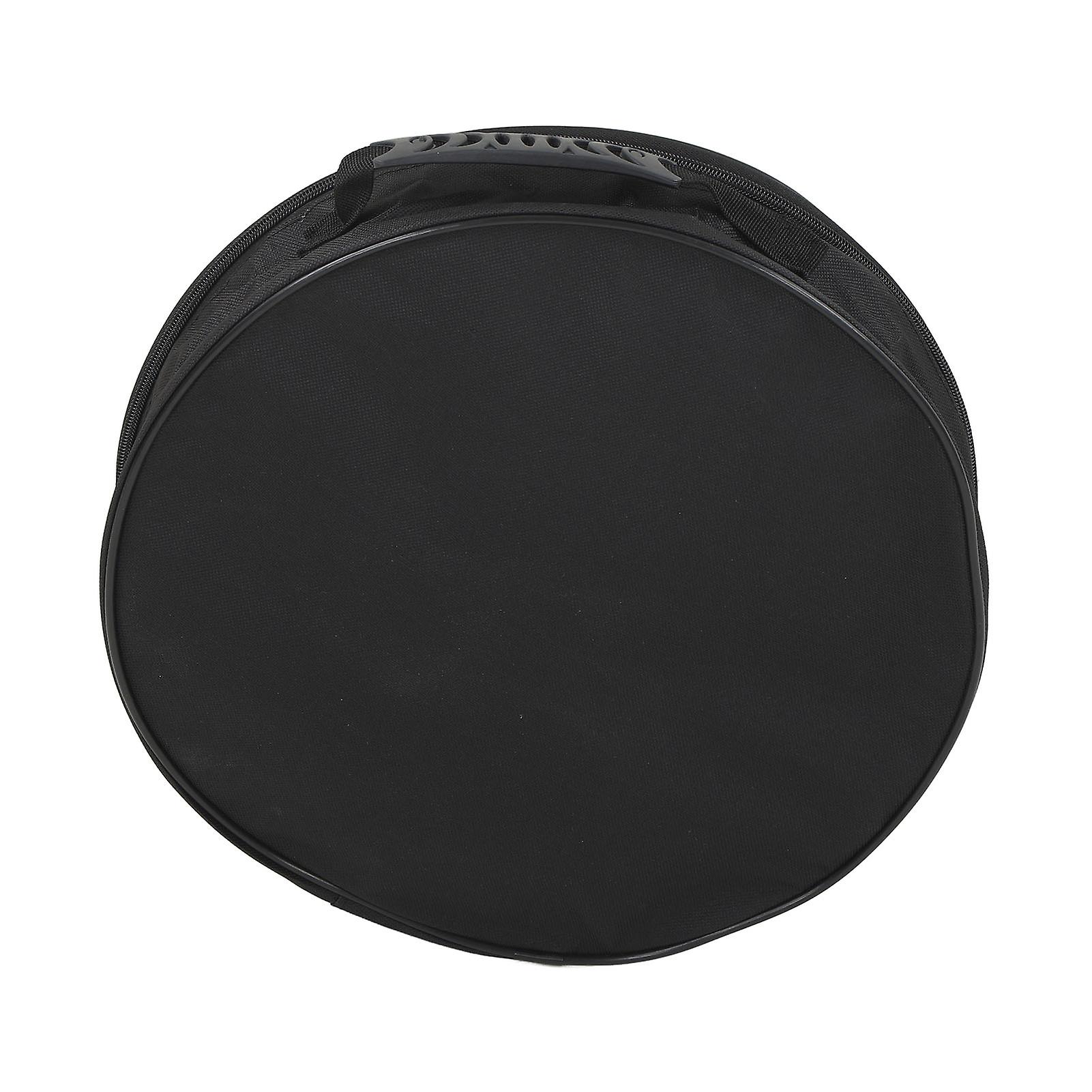 Round Electric Vehicle Jumper Cable Storage Bag (14.8" Diameter), Waterproof and Fireproof, for RV Sewer Hose Extension Cords