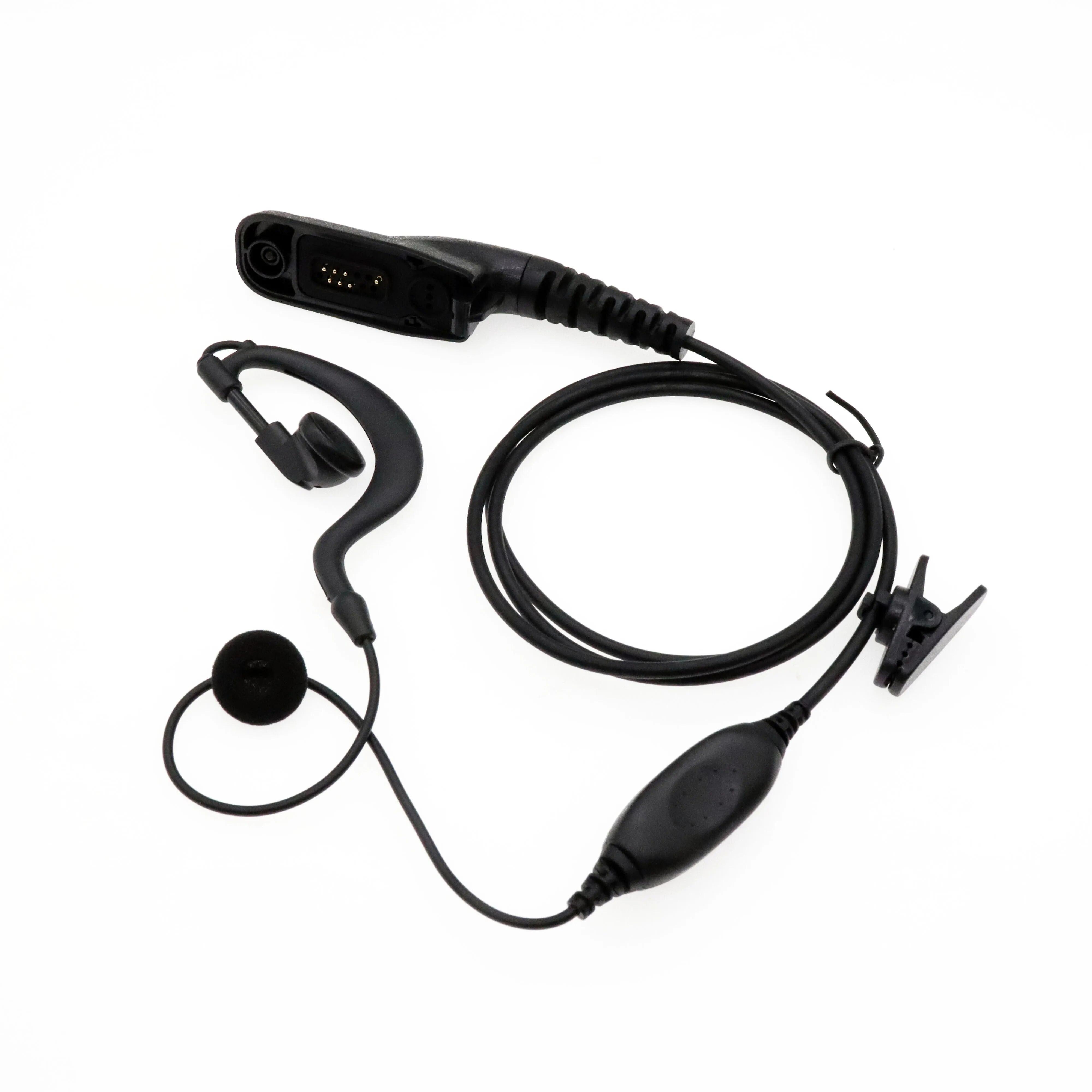 Walkie Talkie PTT Earpiece Headset Mic for Motorola Xir P8268 8668 APX6000 7000 2000 DP3400 DGP6150 Two Way Radio Accessories~16848