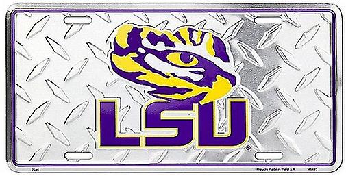 LSU Tigers NCAA "Diamond&quot; Tablica rejestracyjna