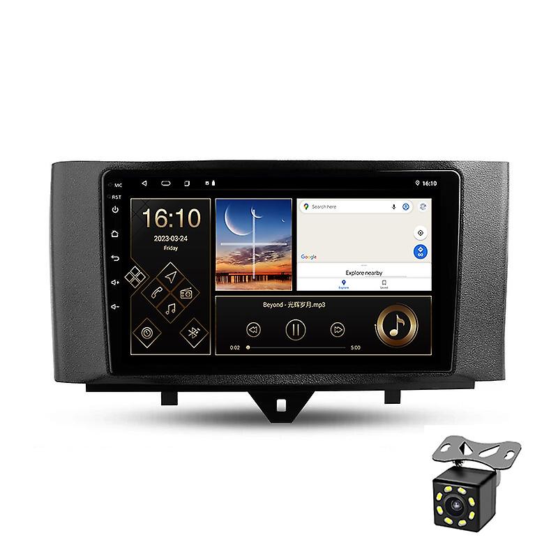 راديو الروبوت لمرسيدس بنز الذكية فورتو 451 2010-2015 كاربلاي سيارة الوسائط المتعددة لاعب ستيريو السيارات