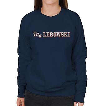 The Big Lebowski Text Logo Women's Sweatshirt | Fruugo US