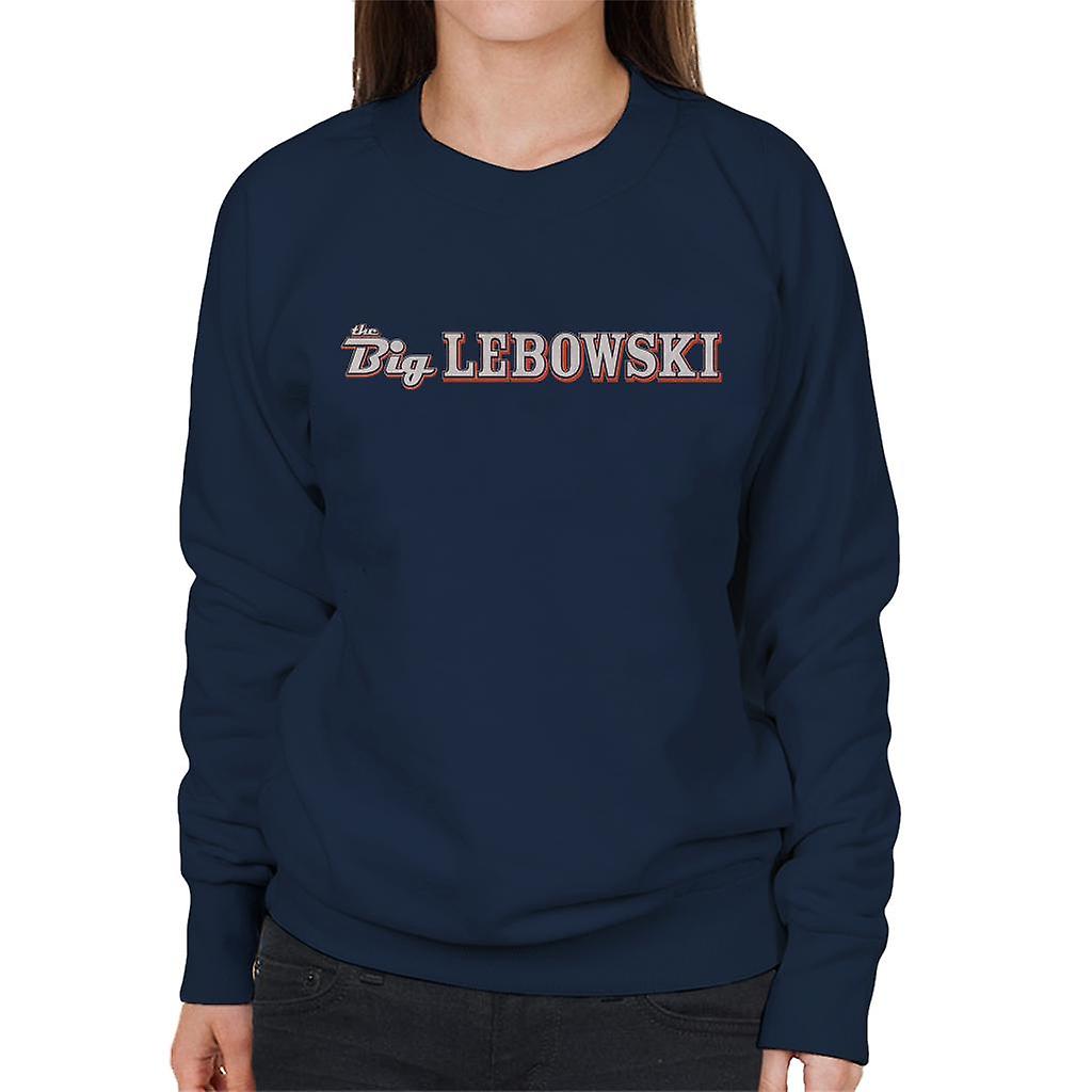 The Big Lebowski Text Logo Women's Sweatshirt | Fruugo US