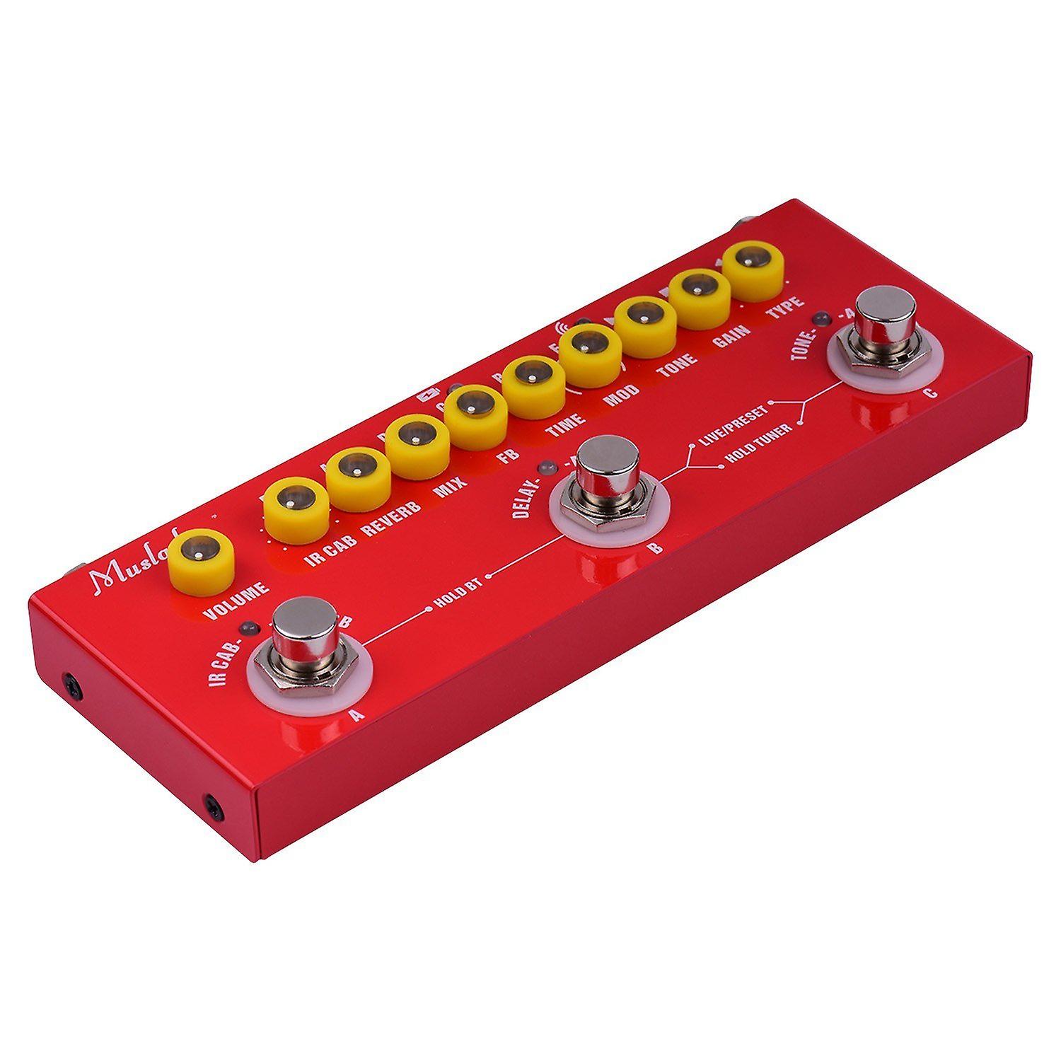 Portable Multi-functional Electric Guitar Combined Effects Pedal