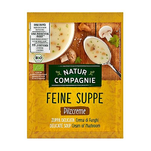 Organic cream of mushroom soup 12 packets of 40g