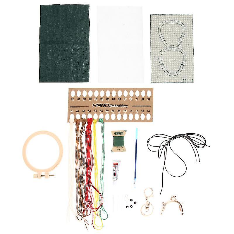 1set طقم التطريز للمبتدئين