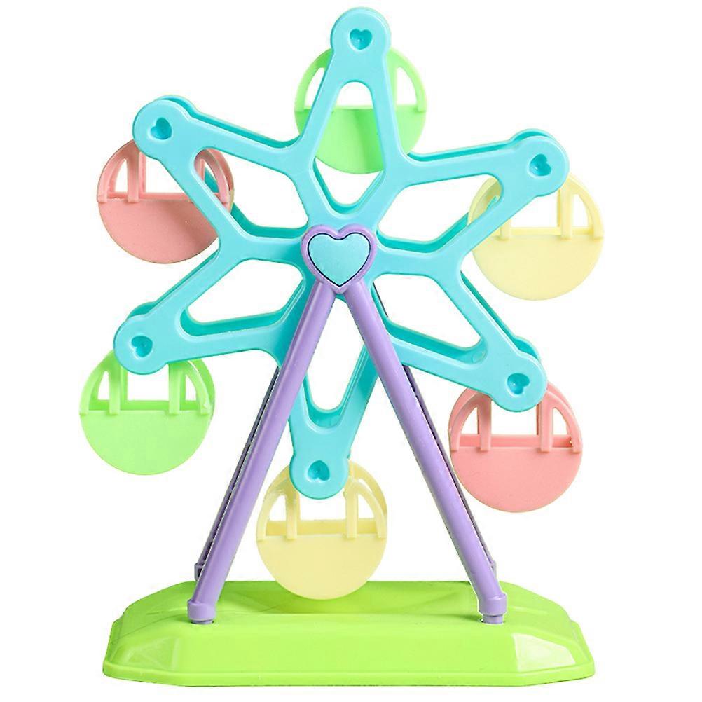 الببغاء لعبة العلف الحيوانات الأليفة الطيور Plaything عجلة فيريس شكل لعبة تدريب لعبة الطيور