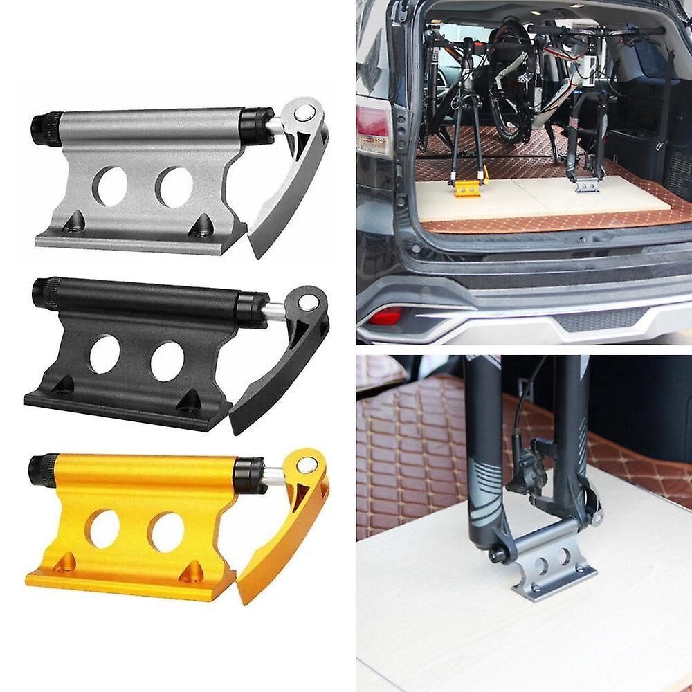 Bike Front Fork Stand Quick Release Holder Fixed Clamp