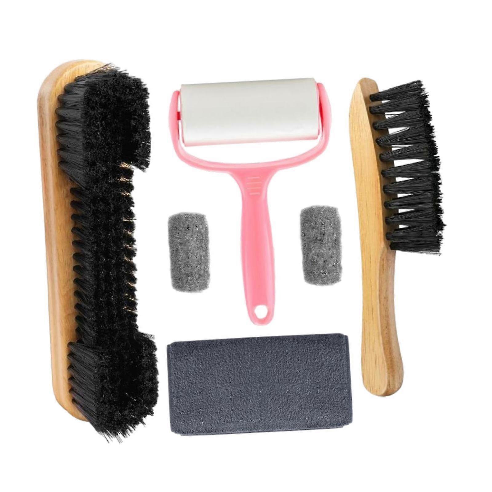 Pool Table & Rail Brush 6 Set Portable Club Wipe Billiard Table Cleaning Kit