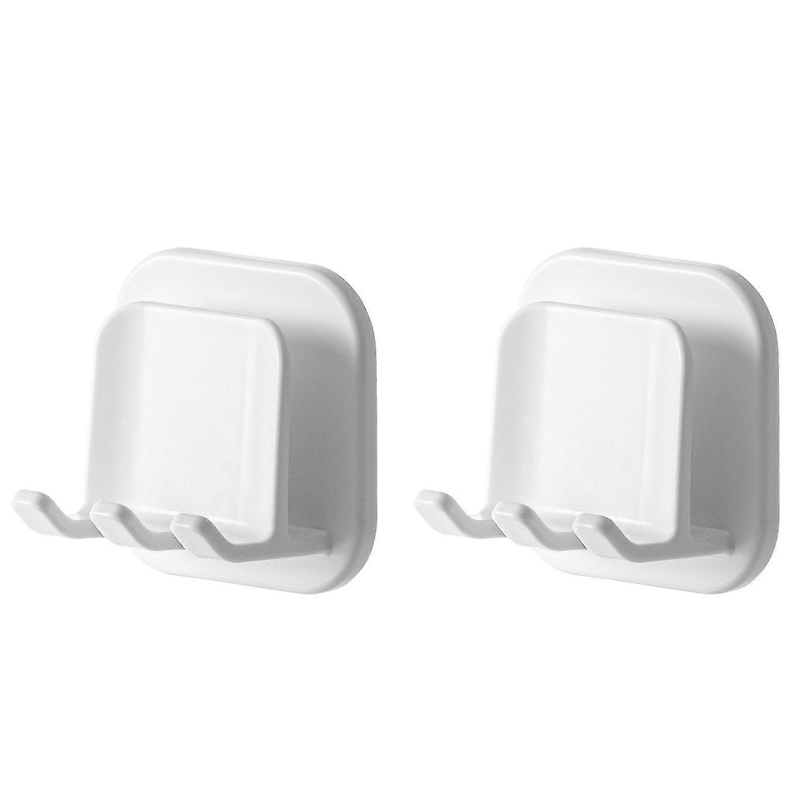 Wall Bracket For Toothbrushes Punch Free Pp Self-adhesive Toothbrush Holder