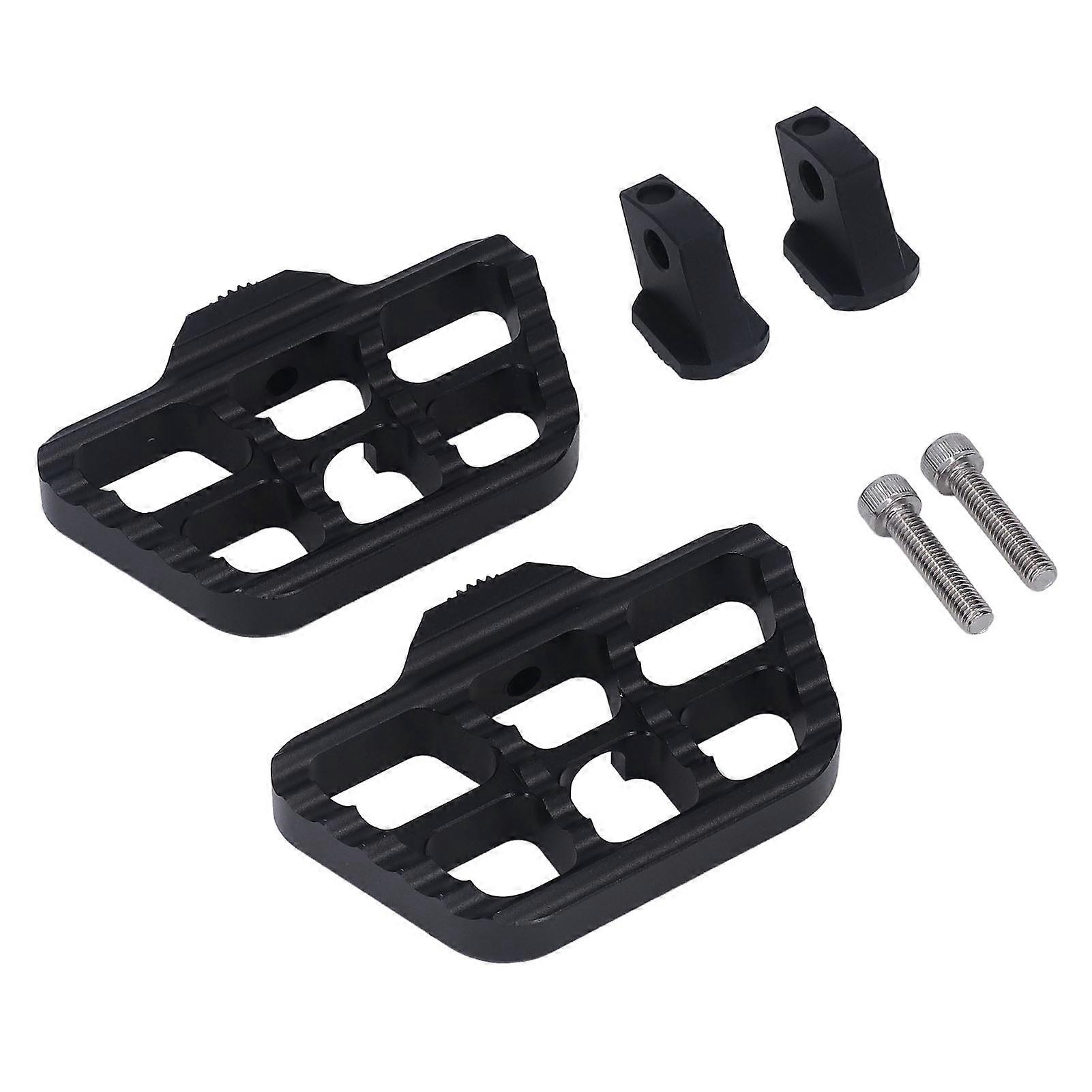 1 Pair Driver Footpegs Anti Slip Motorcycle Front Foot Pedal Replacement for R18 20202022+ Gold