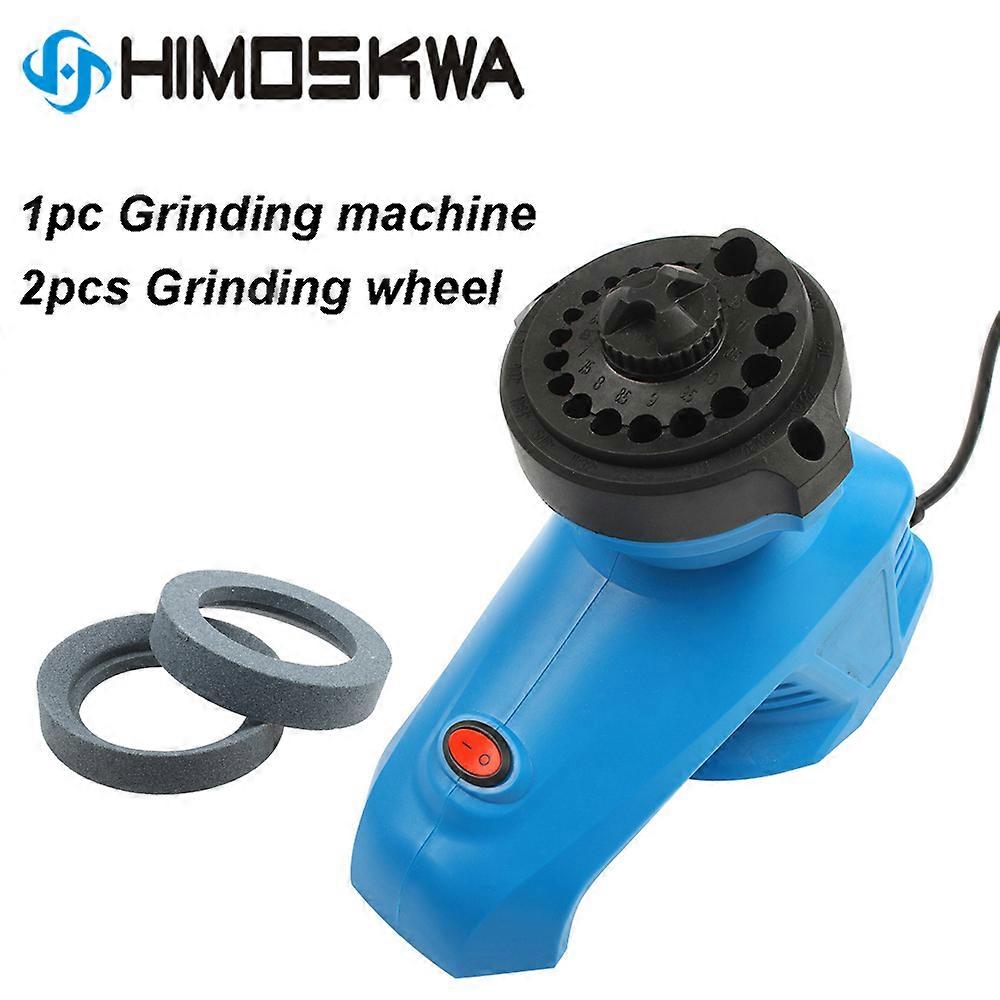 220V Electric Drill Bit Sharpener EU Plug High Speed Drill Grinder Machine Twist Drill Driver 95W 1350rpm For Drill Size 3-12mm