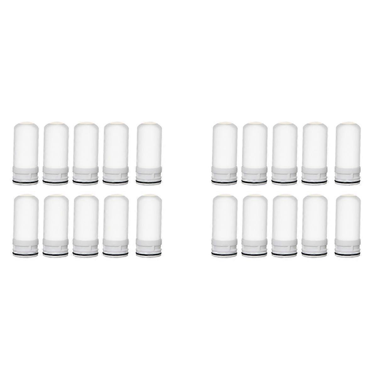 20 PZ Rubinetto Filtro Acqua Sostituzione Ceramica Rimuovere Pratico Durevole
