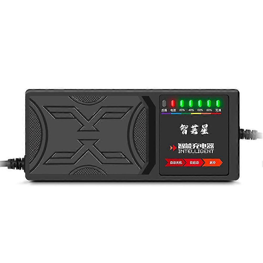 48v 20ah Electric Vehicle Charger 7 Light Display Power Display Current Leakage Protection/full Pul