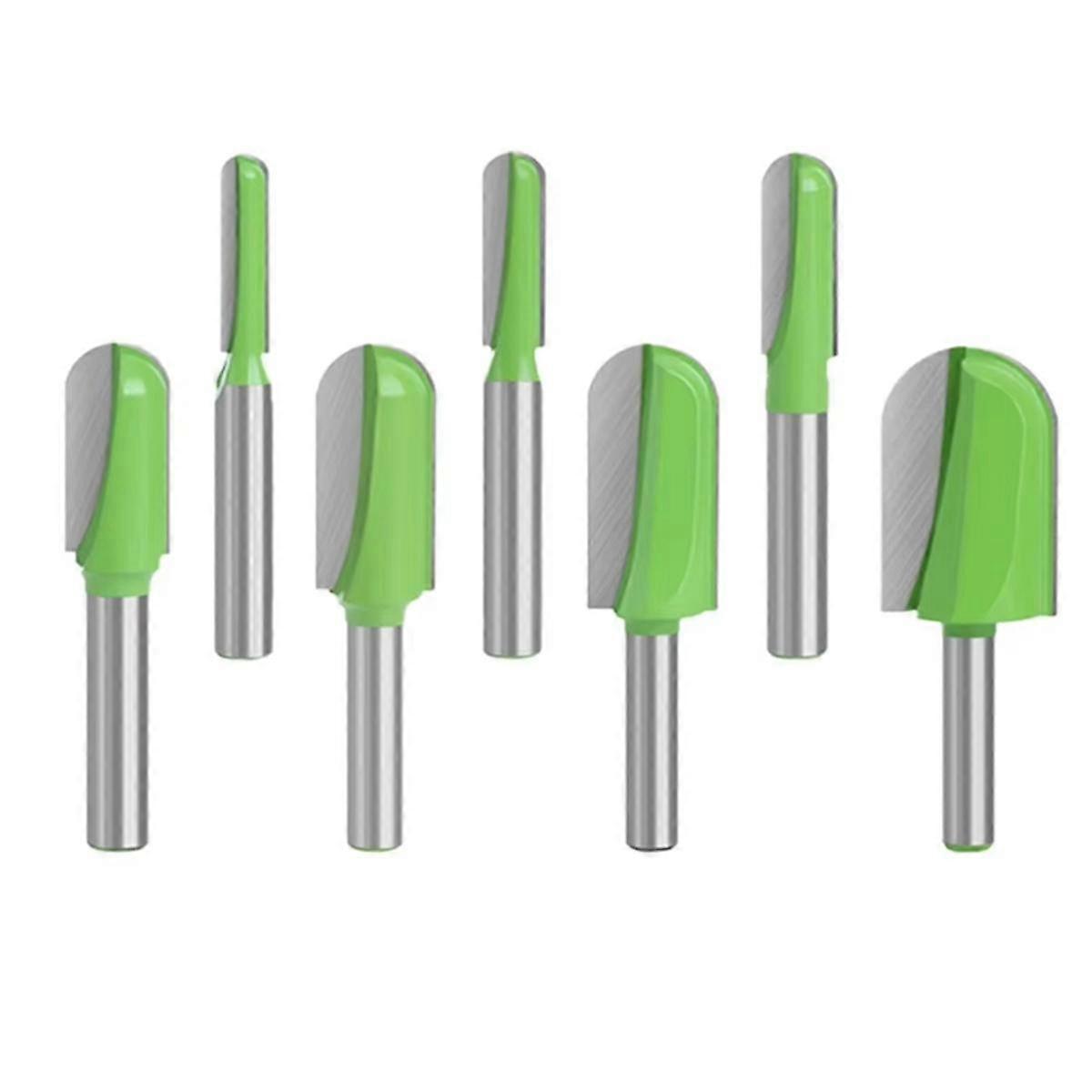 Shank Ball Nose Router Bit Set Round Milling Cutter for Wood CNC Radius Core Box Solid Carbide Tools-C C08044