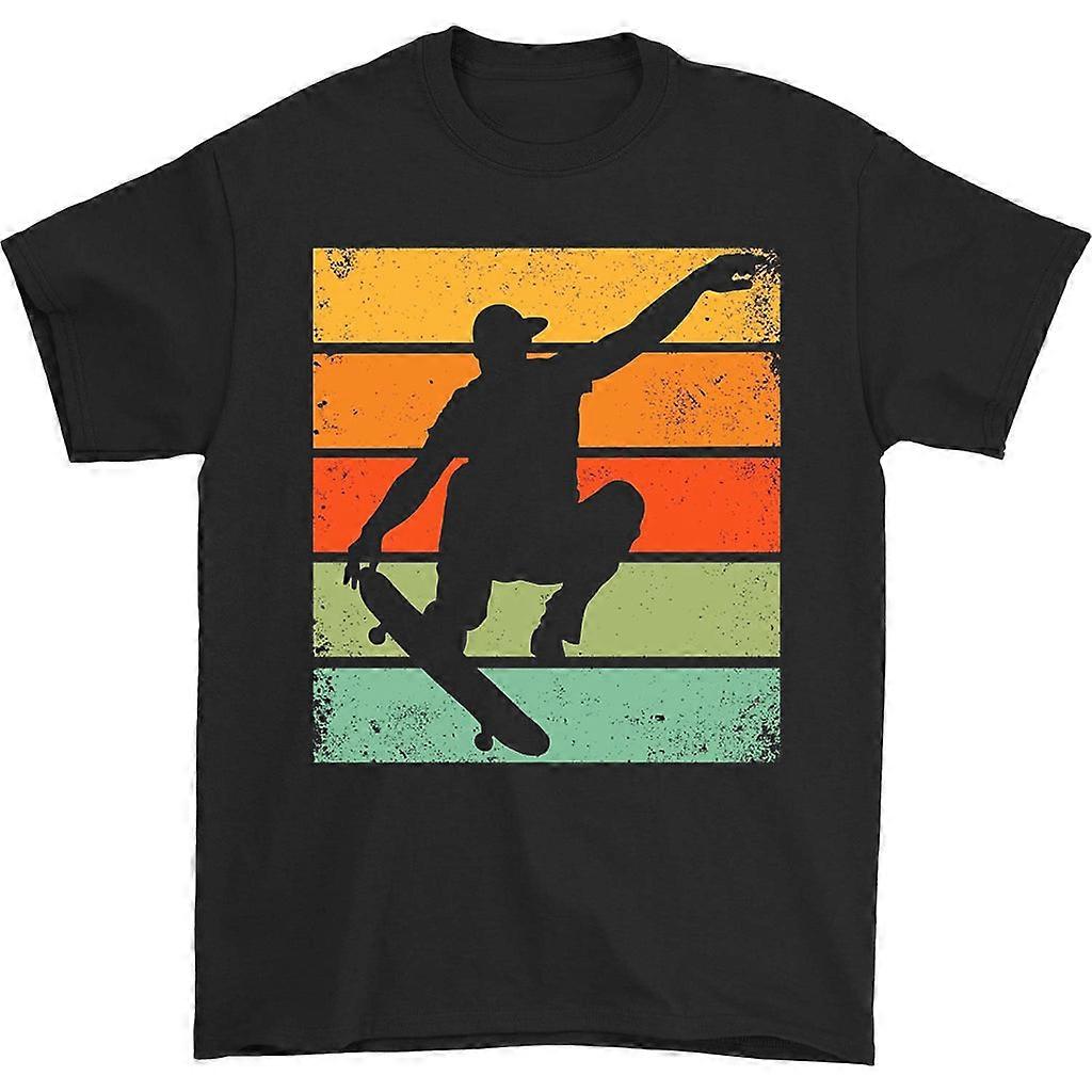 Koszulka retro skateboarder