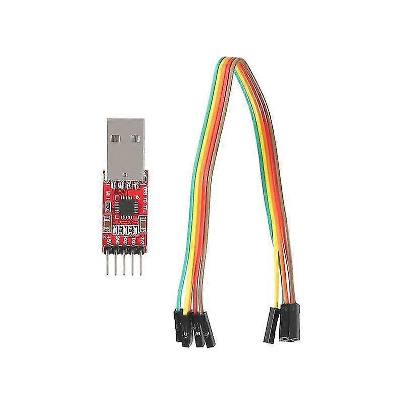Cp2102 Module USB vers TTL Serial Uart Stc Télécharger Câble Super Brush Line Mise à niveau A Type Usb -USB 5p